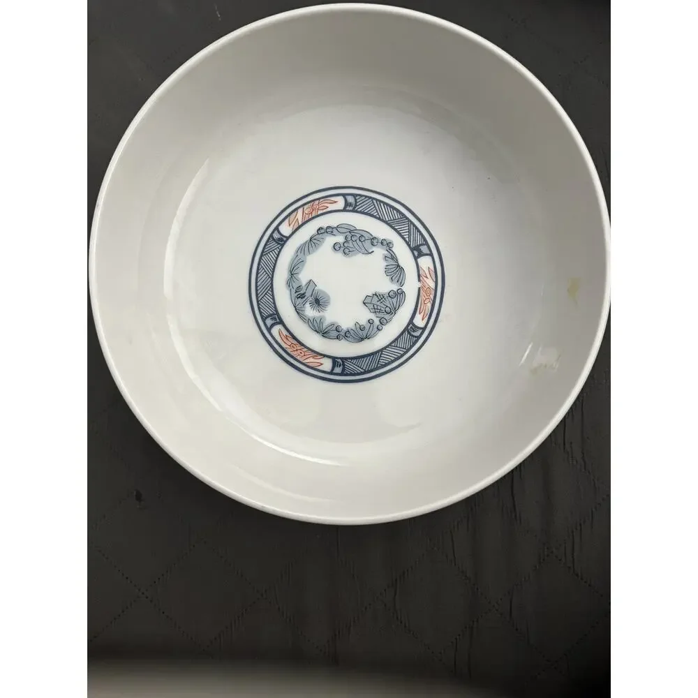 Vintage Georges Briard Heirloom Imari Fine China Large Serving Bowl Oriental 10" - Picture 2 of 16